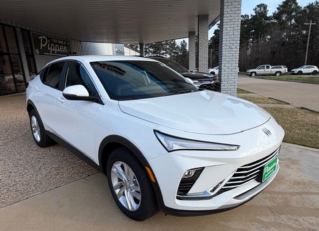 2026 Buick Envista Preferred in Summit White — front three-quarter view
