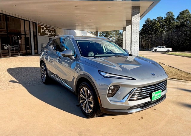 2026 Buick Envision Preferred in Moonstone Gray Metallic — front three-quarter view