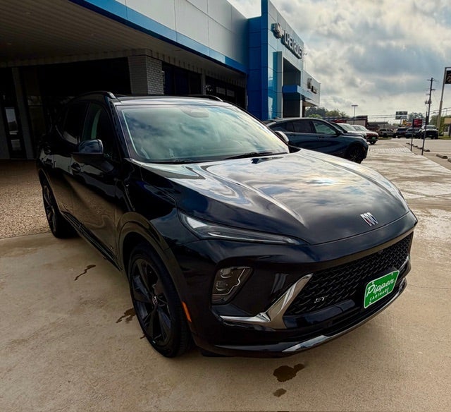 2026 Buick Envision Sport Touring in Ebony Twilight Metallic — front three-quarter view